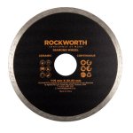 Rockworth Diamond Wheel 115MM Continuous Rim Livestainable