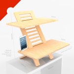Reject Jumbo - Adjustable Standing Desk - Matt Black