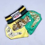 Anotherboxer Unisex Muay Thai Shorts For Mma Fight Shorts Kickboxing Gear For Men And Women Breathable Boxing Shorts With Elasti
