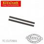 Tork Craft Planer Knives Tungsten 60MM Pair