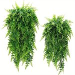 Easy-install Artificial Ivy Vine - Lush Faux Fern For Home Office Wedding Decor No Hook Needed