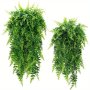 Easy-Install Artificial Ivy Vine - Lush Faux Fern For Home Office Wedding Decor | No Hook Needed