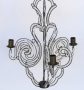 Black / Glass Beaded Chandelier 82X59CM