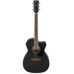 Ibanez PC14MHCE-WK Acoustic Guitar W Eq : Weathered Black Open Pore