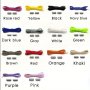 1pair Elastic No Tie Waterproof Nylon Shoelaces For Adult Sneakers - Quick And Easy Lacing System