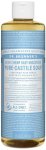 Dr. Bronner's Pure Castile Liquid Soap Baby Unscented 473ml