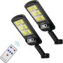 120 LED Solar Street Lights Outdoor Wireless Solar Security Wall Light