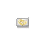 Composable Classic Link Scorpio In 18K Gold And Stone