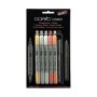 Ciao Twin-tipped Marker Set 6 X Pastel Markers