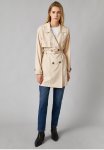 Button Detailed Trenchcoat - Beige