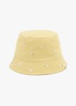 Daisy Embroidery Bucket Hat