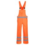 S388-HI-VIS Breathable Rain Bib And Brace