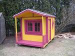 House Front Wooden Tiles