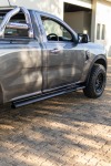 Next Gen Ford Ranger Single Cab Black Side Steps For