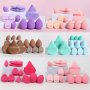 12-PIECE All-purpose Makeup Sponge Puff Set Includes 3 Powder Puffs 3 MINI Air Cushion Puffs 3 Beauty Blenders & 3 MINI Beauty Blenders Ideal For All Skin Types