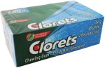 Clorets Freshmint Chewing Gum - 56 Pieces Of Refreshing Breath Fresh Mint Chewing Gum