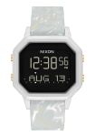 Nixon Siren Stainless Steel Women's Watch - Silver Gray Marble