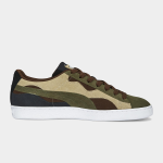 Puma Men's Suede Camowave Olive brown Sneaker