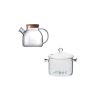 1.9L Transparent Pot And 1.5L Borosilicate Glass Tea Pot