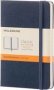 Moleskine Sapphire Blue Large Ruled Notebook Hard Paperback