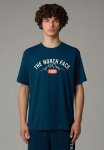 M Ss Tee Varsity Graphic - Midnight Petrol 1NO
