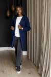 Monaco - Hoody Pom Pom Navy