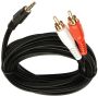 Aux To 2 Rca Cable 1.5M Cable
