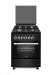 Ferre 60CM Black Free Standing 4 Burner Gas Electric Oven F6B40E3.FDIT.B