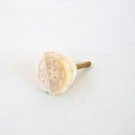 Bone Single Flower Knob 3.5CM