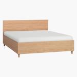 Simple Bed - Queen XL - Oak