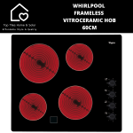 Whirlpool Vitroceramic Hob With Control Knobs - 60CM