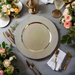 Stylish Pp Charger Plate - Elevate Your Table Settings
