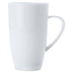 Basics White Coupe Mug Tall 600ML