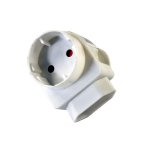 Adaptor 1X Schuko - 1 X 5 Amp