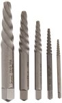 Irwin Screw Extractor For Spiral Screws 5-PIECE 53535