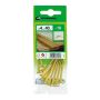 VD81 Woodscrew Countersunk Head Slotted Drive Solid Brass 4X40 - 10 Pieces