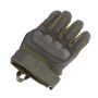 Motorcycle Gloves Hard Knuckle XL Green