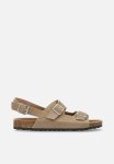 PoP Candy Twin Buckle Sandals-beige
