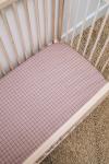 Bold Grid Cot Fitted Sheet - Large Sa Cot: 132CM X 66CM X 10CM