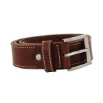 Leather Belt - 4696 - Cognac
