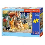 120 Pce Castorland Gathering Friends