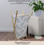 Washing Basket Wooden Stand Pennygym