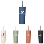 Kooshty Concorde Stainless Steel & Plastic Double-wall Tumbler & Straw 720ML