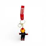 Superhero Keychain Red