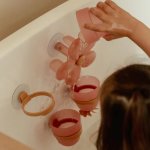 Bath Cup Set Pink