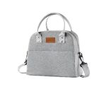 - Lunch Bag With Shoulder STRAP-WM316 Grey