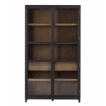 Havanna Display Cabinet - American Ash Mid Brown