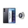 Samsung Galaxy S25 Edge 5G 256GB Black + Galaxy WATCH7 44MM Bt - Silver