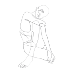 One Line Art Print 6