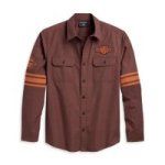 Harley Davidson Men& 39 S Open Road Shirt - Java S